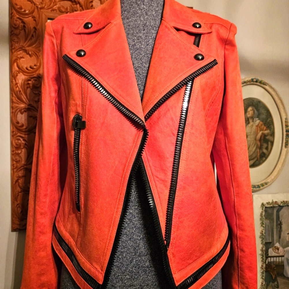 Beautiful, orange "Insight" New York jacket